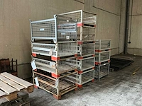 12x diverse metalen stapelbakken - afbeelding 1 van  10