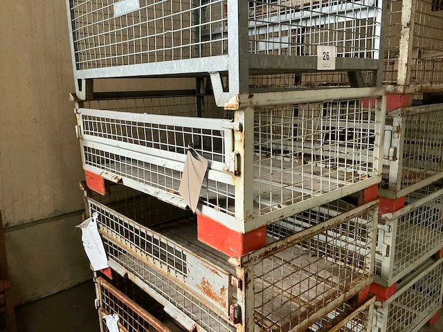12x diverse metalen stapelbakken - afbeelding 5 van  10