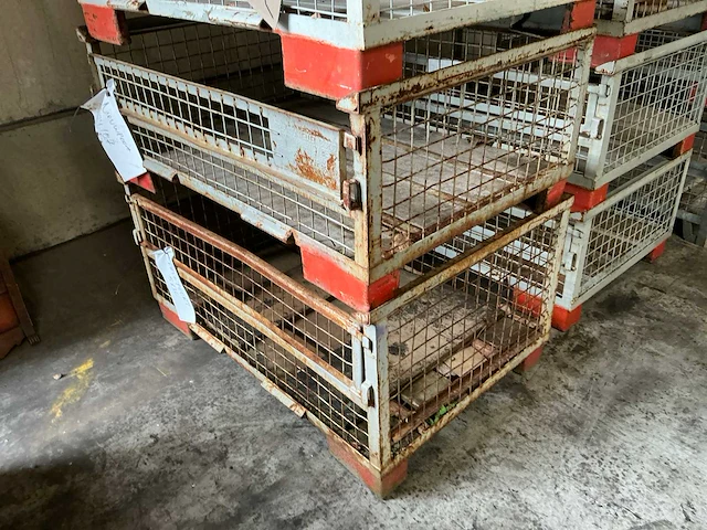 12x diverse metalen stapelbakken - afbeelding 6 van  10