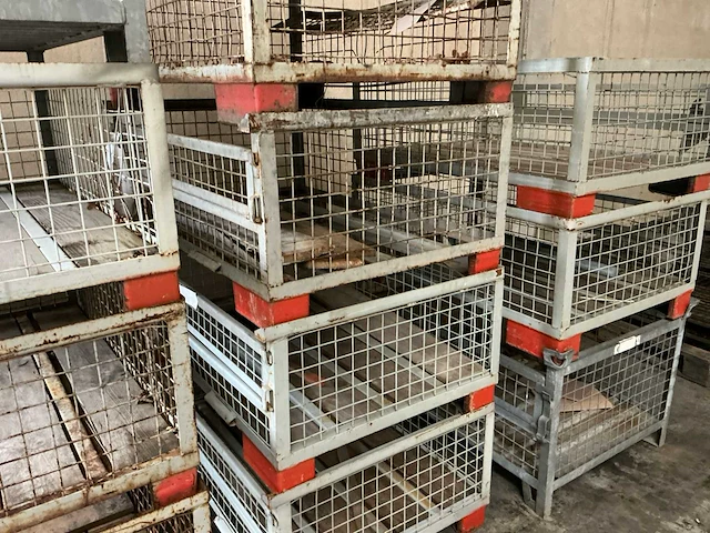 12x diverse metalen stapelbakken - afbeelding 9 van  10
