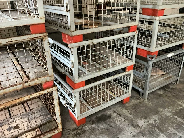 12x diverse metalen stapelbakken - afbeelding 10 van  10