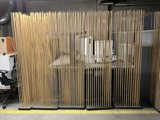 12x divider “sticks” + 3x vloerlamp - afbeelding 1 van  6