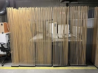 12x divider “sticks” + 3x vloerlamp