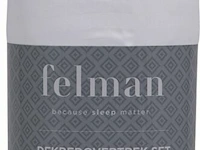 12x felman dekbedovertrek set 200x220cm - afbeelding 1 van  2