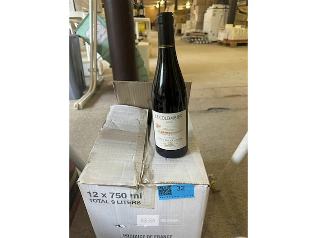 12x fles le colombier 2003 classic cotes du ventoux - afbeelding 1 van  3