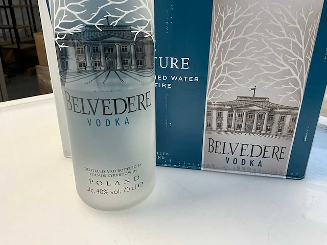 12x fles vodka belvedere poland - afbeelding 2 van  5