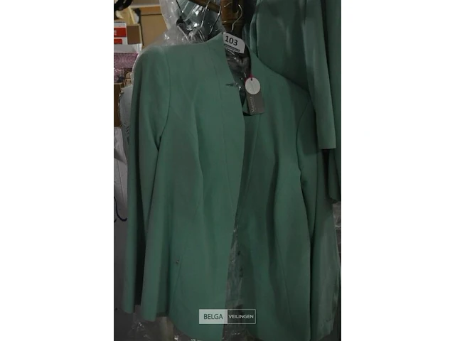 12x groene damesjas div maten - afbeelding 2 van  3