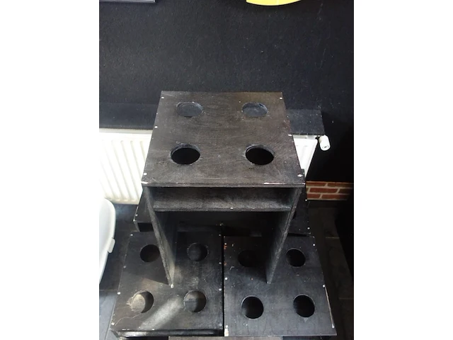 12x houten bijzettafel - afbeelding 3 van  6