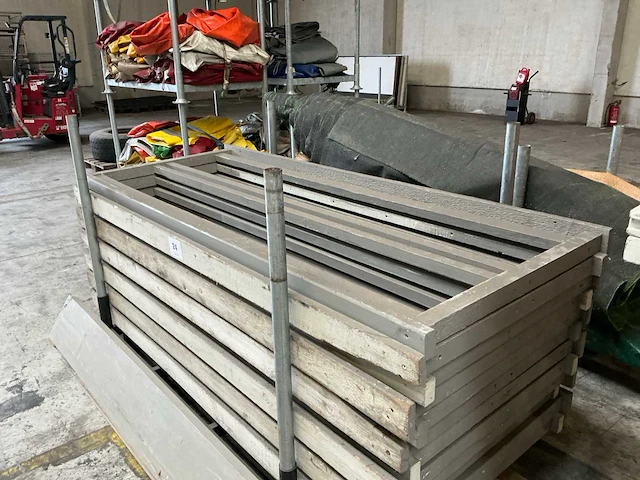 12x houten scheidingswanden - afbeelding 3 van  5