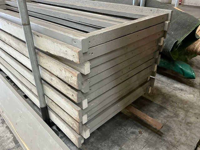 12x houten scheidingswanden - afbeelding 5 van  5