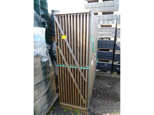 12x houten tuinpaneel - afbeelding 2 van  2