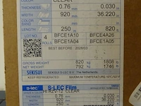 12x rol s-lec film polyvinyl butyral interlayer - afbeelding 2 van  2
