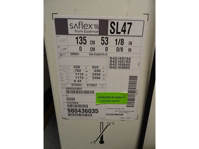 12x rol saflex eastman - afbeelding 2 van  2