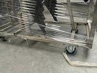 12x scab glenda design stoel in rvs transportkar - afbeelding 3 van  11
