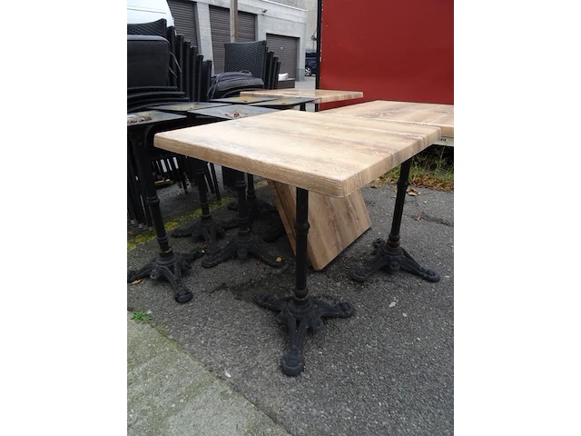 12x stoel + 7x bistro tafel - afbeelding 2 van  6
