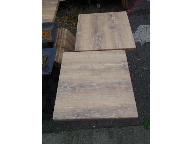 12x stoel + 7x bistro tafel - afbeelding 3 van  6