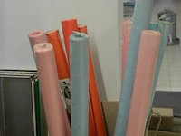 12x tafel rollen papier div kleuren 180cm breed - afbeelding 1 van  3