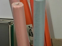 12x tafel rollen papier div kleuren 180cm breed - afbeelding 2 van  3