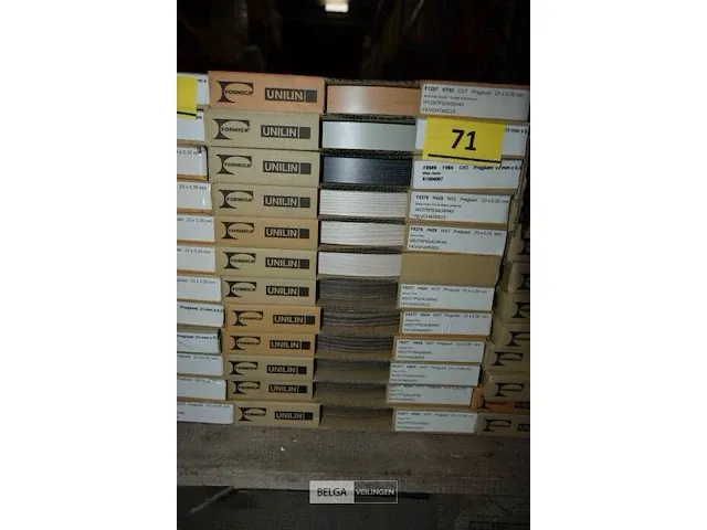 12x unilin kantband voor keukenplaten, verschillende kleuren - afbeelding 1 van  4