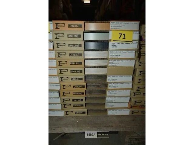 12x unilin kantband voor keukenplaten, verschillende kleuren - afbeelding 2 van  4