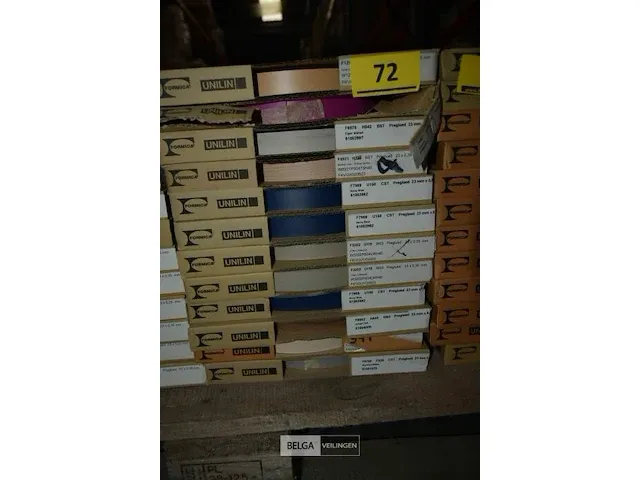 12x unilin kantband voor keukenplaten, verschillende kleuren - afbeelding 1 van  5