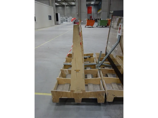 12x verrijdbaar houten deltarack - afbeelding 2 van  4