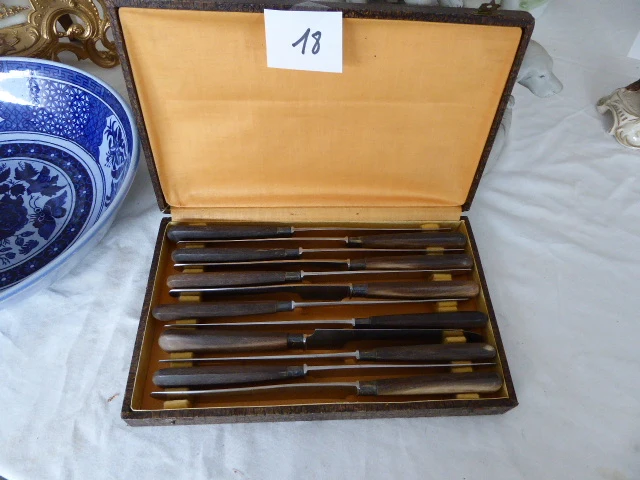 12x vintage messen - afbeelding 1 van  2