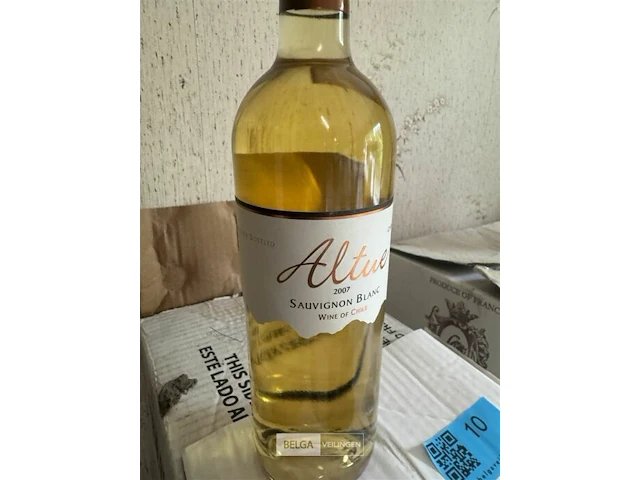 12x1 fles altue sauvignon blanc 2007 - afbeelding 4 van  5