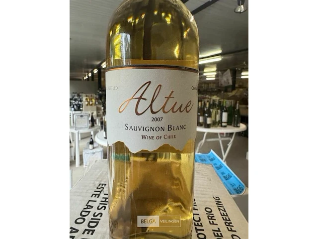 12x1 fles altue sauvignon blanc 2007 - afbeelding 2 van  4
