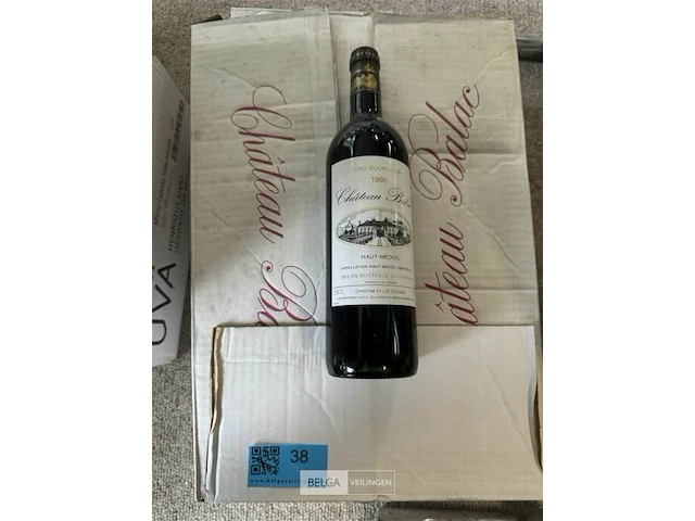 12x1 fles chateau balac 1995 - afbeelding 1 van  4