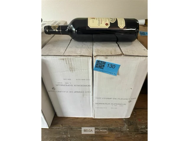 12x1 fles chateau champ de fleuret 2005 - afbeelding 1 van  4