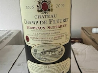 12x1 fles chateau champ de fleuret 2005 - afbeelding 4 van  4
