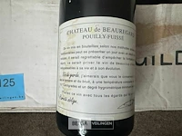 12x1 fles chateau de beauregard pouilly fuisse 1998 - afbeelding 5 van  6