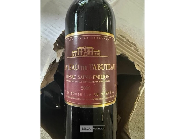 12x1 fles chateau de tabuteau 2000 - afbeelding 2 van  2