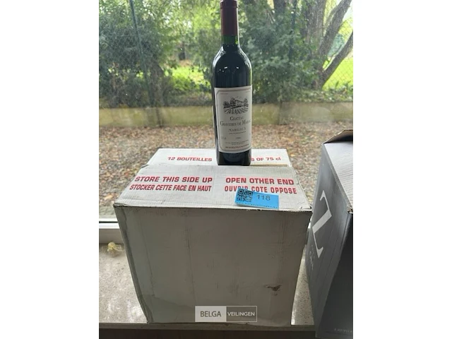 12x1 fles chateau gravieres de marsac 1996 - afbeelding 1 van  4