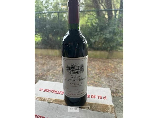 12x1 fles chateau gravieres de marsac 1996 - afbeelding 2 van  4