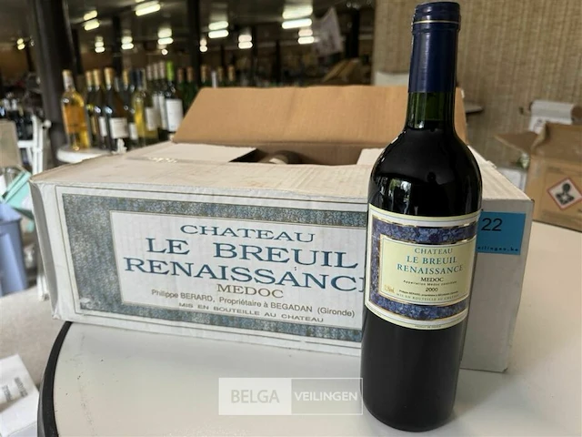 12x1 fles chateau le breuil renaissance 2000 - afbeelding 1 van  6