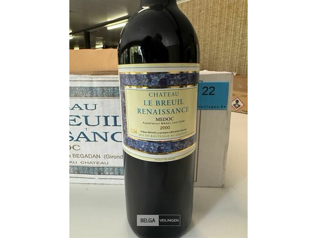 12x1 fles chateau le breuil renaissance 2000 - afbeelding 3 van  6