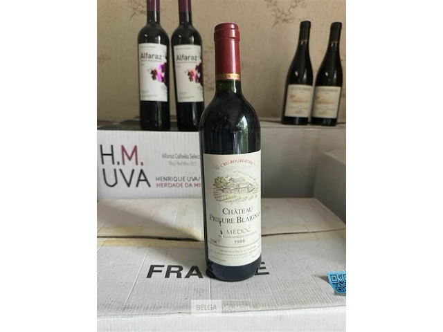 12x1 fles chateau prieure blaignan 1996 - afbeelding 1 van  5