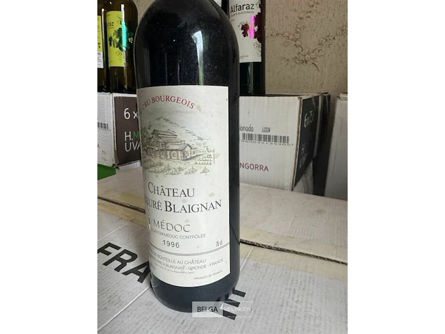 12x1 fles chateau prieure blaignan 1996 - afbeelding 3 van  5