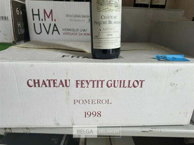 12x1 fles chateau prieure blaignan 1996 - afbeelding 5 van  5