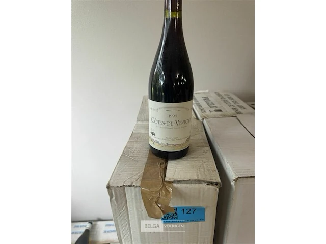12x1 fles cotes du ventoux 1999 - afbeelding 1 van  5