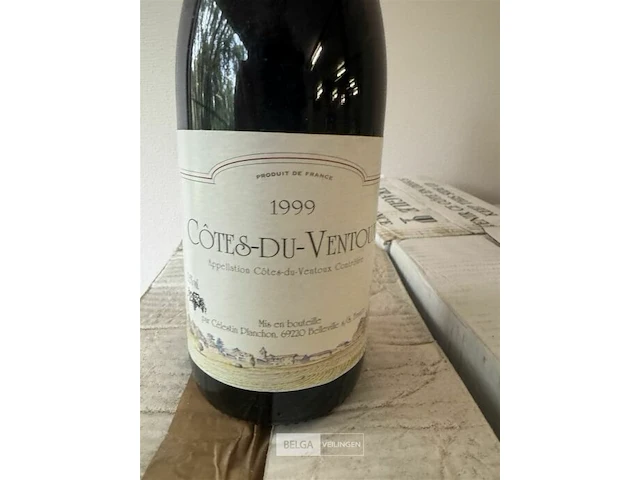 12x1 fles cotes du ventoux 1999 - afbeelding 4 van  5