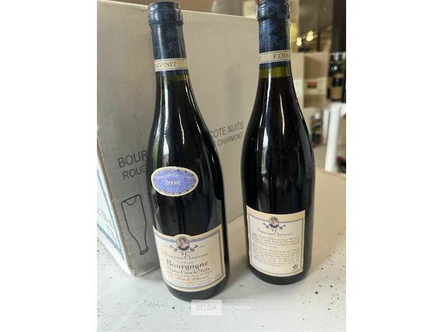 12x1 fles francoise chauvenet bourgogne 2000 - afbeelding 2 van  4