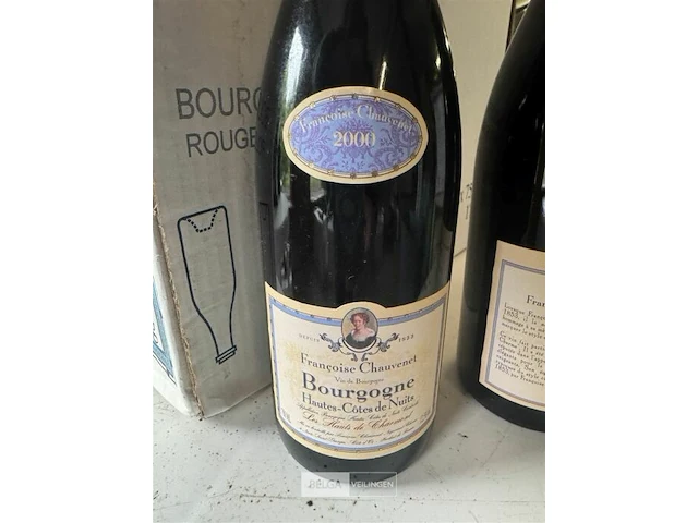 12x1 fles francoise chauvenet bourgogne 2000 - afbeelding 3 van  4