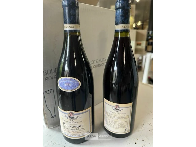 12x1 fles francoise chauvenet bourgogne 2000 - afbeelding 1 van  5