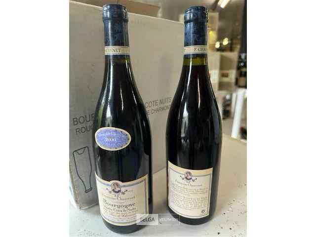 12x1 fles francoise chauvenet bourgogne 2000 - afbeelding 2 van  5