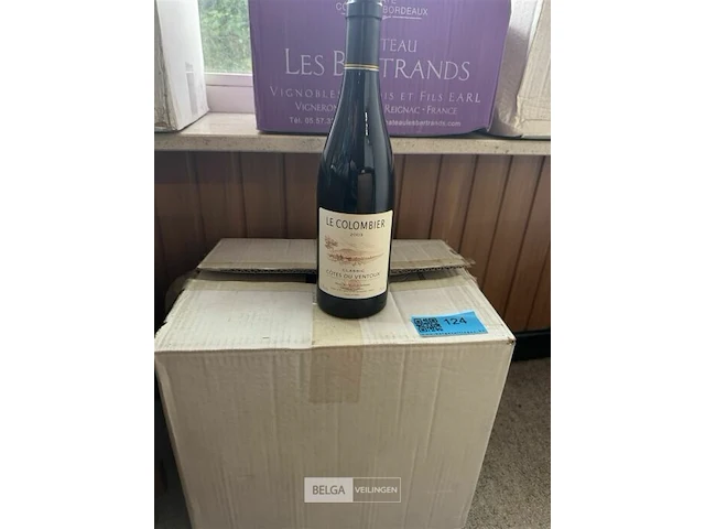 12x1 fles le colombier cotes du ventoux 2003 - afbeelding 2 van  5