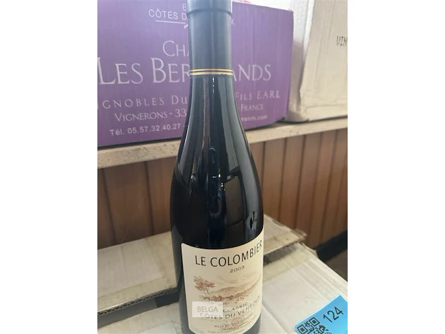 12x1 fles le colombier cotes du ventoux 2003 - afbeelding 3 van  5