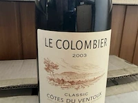 12x1 fles le colombier cotes du ventoux 2003 - afbeelding 5 van  5